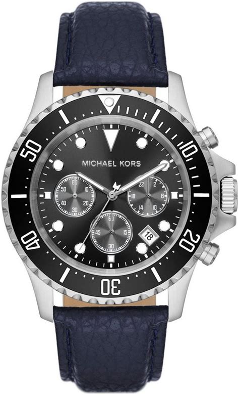 michael kors herrenuhr lederarmband|Designer.